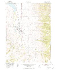 Download a high-resolution, GPS-compatible USGS topo map for Paradise, UT (1971 edition)