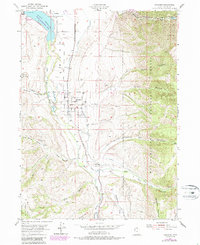 Download a high-resolution, GPS-compatible USGS topo map for Paradise, UT (1986 edition)
