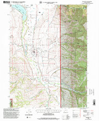 Download a high-resolution, GPS-compatible USGS topo map for Paradise, UT (2001 edition)