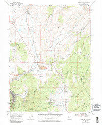 Download a high-resolution, GPS-compatible USGS topo map for Park City East, UT (1987 edition)