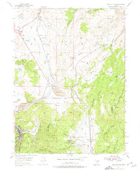 Download a high-resolution, GPS-compatible USGS topo map for Park City East, UT (1974 edition)