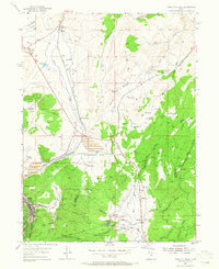 Download a high-resolution, GPS-compatible USGS topo map for Park City East, UT (1965 edition)