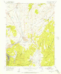 Download a high-resolution, GPS-compatible USGS topo map for Park City East, UT (1956 edition)