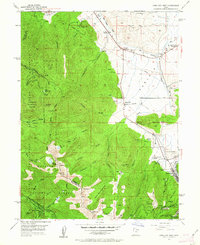 Download a high-resolution, GPS-compatible USGS topo map for Park City West, UT (1962 edition)