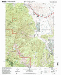 Download a high-resolution, GPS-compatible USGS topo map for Park City West, UT (2001 edition)