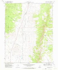 preview thumbnail of historical topo map of Piute County, UT in 1969