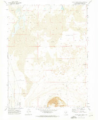 Download a high-resolution, GPS-compatible USGS topo map for Pavant Butte North, UT (1974 edition)