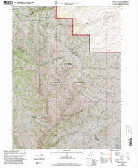 Download a high-resolution, GPS-compatible USGS topo map for Peck Canyon, UT (2000 edition)
