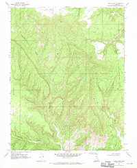 Download a high-resolution, GPS-compatible USGS topo map for Petes Cove, UT (1971 edition)
