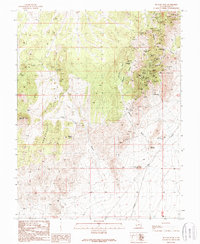Download a high-resolution, GPS-compatible USGS topo map for Picacho Peak, UT (1989 edition)