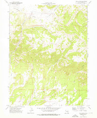 Download a high-resolution, GPS-compatible USGS topo map for Pine Canyon, UT (1976 edition)