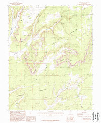 Download a high-resolution, GPS-compatible USGS topo map for Pine Point, UT (1987 edition)