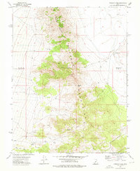 preview thumbnail of historical topo map of Beaver County, UT in 1973