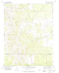 Download a high-resolution, GPS-compatible USGS topo map for Pinto Spring, UT (1974 edition)