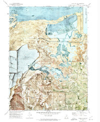 preview thumbnail of historical topo map of Weber County, UT in 1972