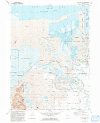 preview thumbnail of historical topo map of Weber County, UT in 1991