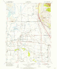 Download a high-resolution, GPS-compatible USGS topo map for Plain City, UT (1956 edition)