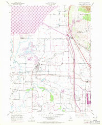 Download a high-resolution, GPS-compatible USGS topo map for Plain City, UT (1971 edition)