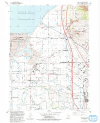 Download a high-resolution, GPS-compatible USGS topo map for Plain City, UT (1992 edition)