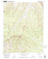 Download a high-resolution, GPS-compatible USGS topo map for Podunk Creek, UT (1980 edition)