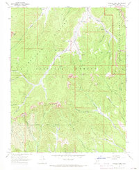 Download a high-resolution, GPS-compatible USGS topo map for Podunk Creek, UT (1968 edition)