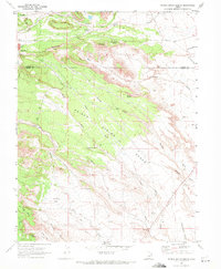 Download a high-resolution, GPS-compatible USGS topo map for Poison Spring Bench, UT (1972 edition)