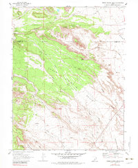 Download a high-resolution, GPS-compatible USGS topo map for Poison Spring Bench, UT (1983 edition)