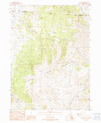 Download a high-resolution, GPS-compatible USGS topo map for Pole Creek, UT (1990 edition)