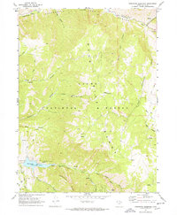 Download a high-resolution, GPS-compatible USGS topo map for Porcupine Reservoir, UT (1973 edition)