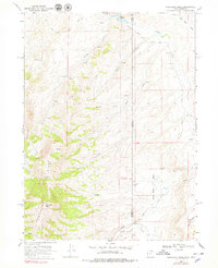 Download a high-resolution, GPS-compatible USGS topo map for Porcupine Ridge, UT (1979 edition)