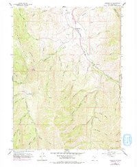 Download a high-resolution, GPS-compatible USGS topo map for Porterville, UT (1978 edition)