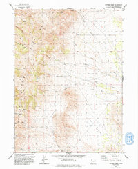 Download a high-resolution, GPS-compatible USGS topo map for Potters Creek, UT (1991 edition)