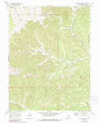 Download a high-resolution, GPS-compatible USGS topo map for Preacher Canyon, UT (1987 edition)
