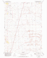 Download a high-resolution, GPS-compatible USGS topo map for Prohibition Spring, UT (1992 edition)
