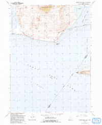 Download a high-resolution, GPS-compatible USGS topo map for Promontory Point, UT (1991 edition)