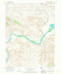 Download a high-resolution, GPS-compatible USGS topo map for Rasmussen Hollow, UT (1967 edition)
