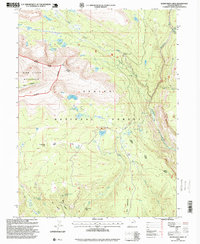 Download a high-resolution, GPS-compatible USGS topo map for Rasmussen Lakes, UT (1999 edition)