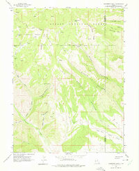 Download a high-resolution, GPS-compatible USGS topo map for Raspberry Knoll, UT (1975 edition)