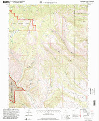 Download a high-resolution, GPS-compatible USGS topo map for Raspberry Knoll, UT (2002 edition)