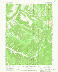 Download a high-resolution, GPS-compatible USGS topo map for Rat Hole Ridge, UT (1970 edition)