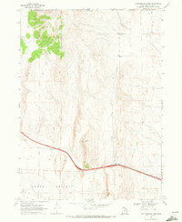 Download a high-resolution, GPS-compatible USGS topo map for Rattlesnake Pass, UT (1972 edition)
