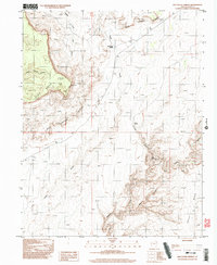Download a high-resolution, GPS-compatible USGS topo map for Red House Spring, UT (2002 edition)