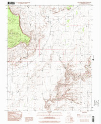 Download a high-resolution, GPS-compatible USGS topo map for Red House Spring, UT (2002 edition)