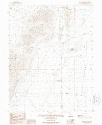 Download a high-resolution, GPS-compatible USGS topo map for Red Rock Knoll, UT (1989 edition)