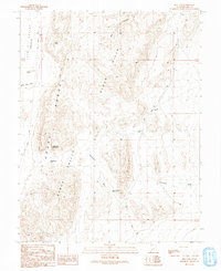 Download a high-resolution, GPS-compatible USGS topo map for Red Tops, UT (1991 edition)