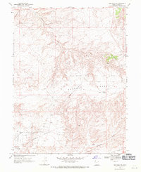 Download a high-resolution, GPS-compatible USGS topo map for Red Wash NW, UT (1971 edition)