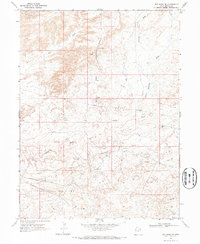 Download a high-resolution, GPS-compatible USGS topo map for Red Wash SE, UT (1970 edition)