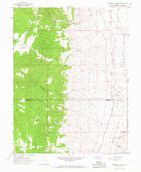 Download a high-resolution, GPS-compatible USGS topo map for Redmond Canyon, UT (1967 edition)