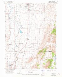 Download a high-resolution, GPS-compatible USGS topo map for Redmond, UT (1967 edition)