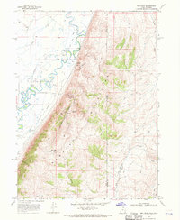 Download a high-resolution, GPS-compatible USGS topo map for Rex Peak, UT (1970 edition)